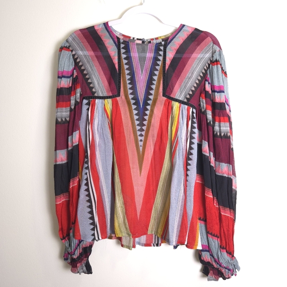 BLANK London Miranda Peasant Blouse XS - Picture 2 of 12